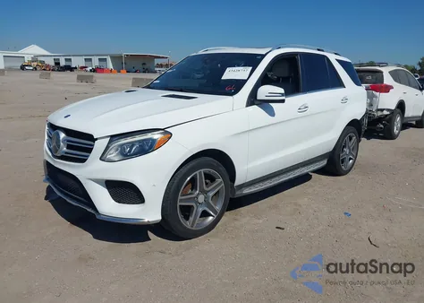 2016 Mercedes-Benz Gle 350 from USA, damaged, VIN 4JGDA5JB5GA796921